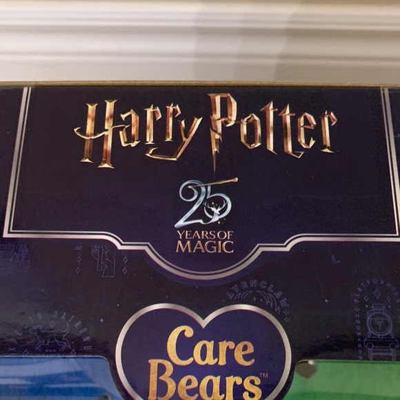 Care Bears Harry Potter Ravenclaw and Slytherin Bears NEW 25 years - Picture 9 of 10